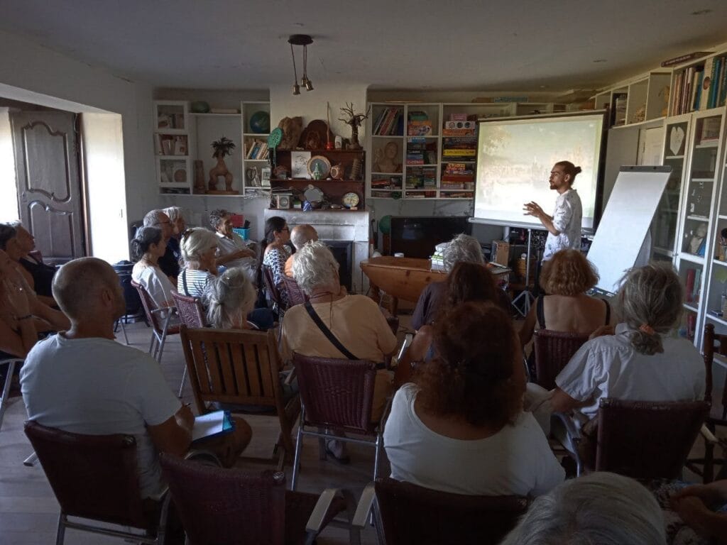 Conférence sur la syntropie avec l'association Un petit coin de paradigme